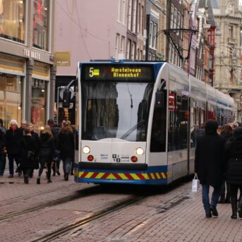 Voetganger aangereden door tram