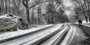 Chauffeur glijdt bij uitstappen uit door sneeuwval, Rechtbank Zeeland-West-Brabant 30 juni 2025, ECLI:NL:RBZWB:2025:4195