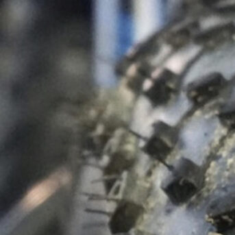 Autoschade door aanrijding met een fatbike